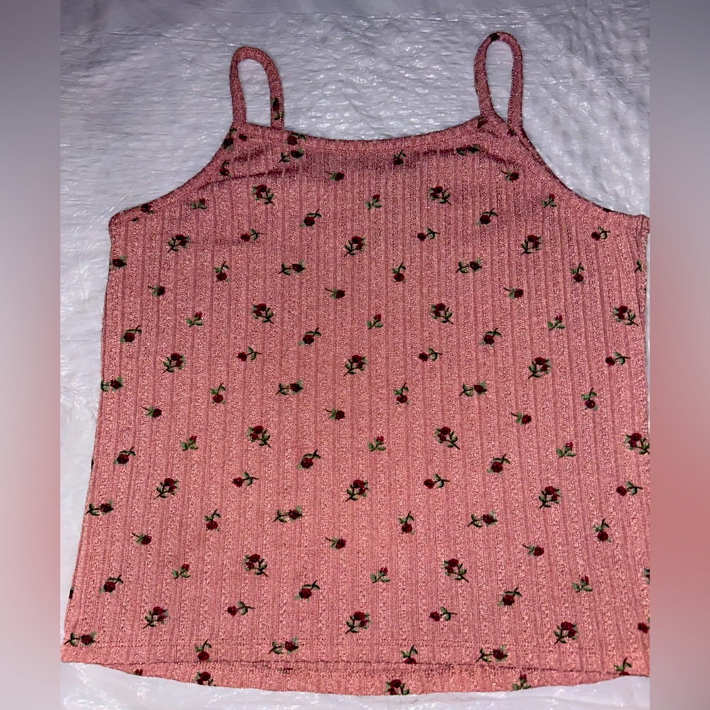 Pink roses Xtraordinary Hippie top